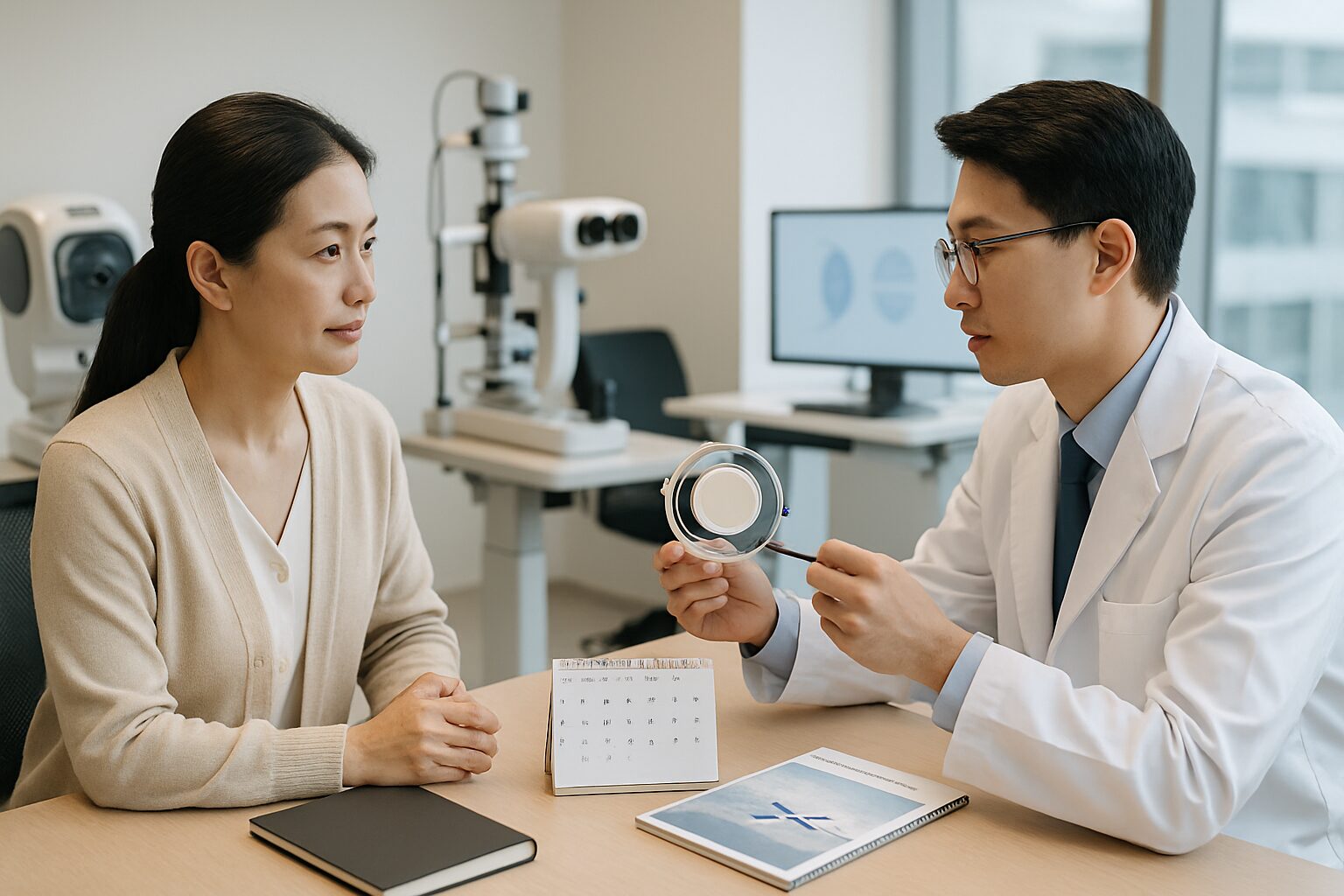 Travel and recovery checklist visual for patients visiting Seoul