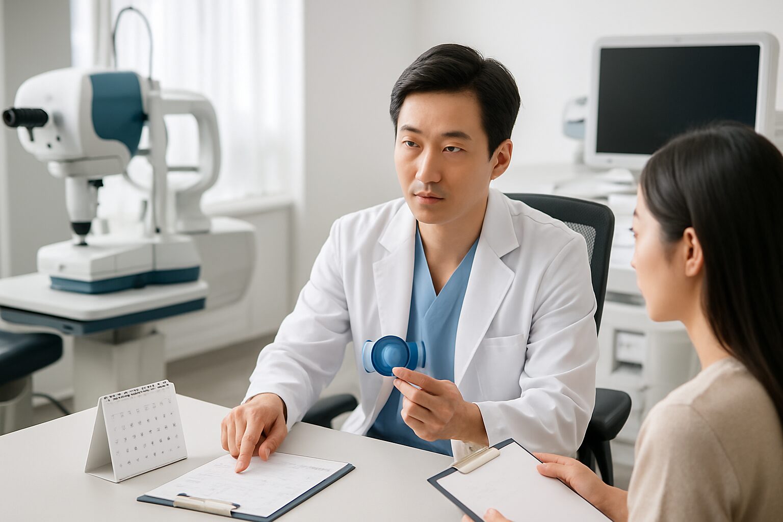 Travel and recovery checklist visual for patients visiting Seoul