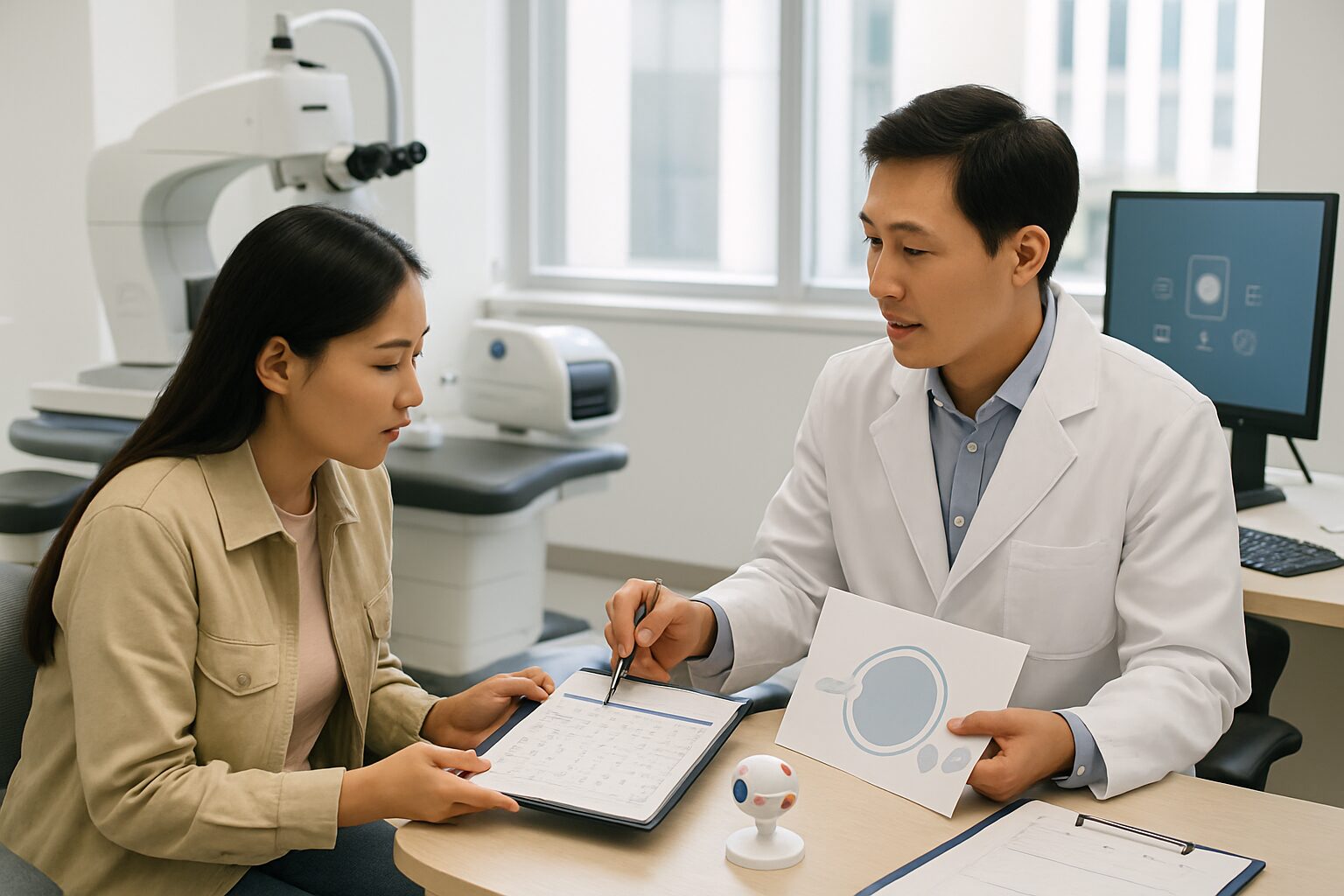 Travel and recovery checklist visual for patients visiting Seoul